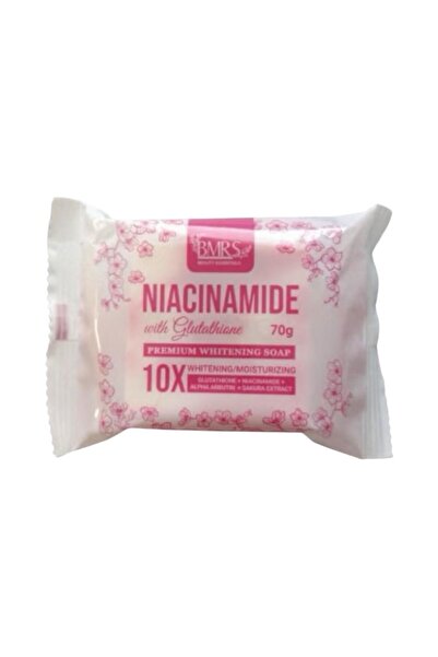 BMRS Niacinamide with glutathione premium whitening soap by