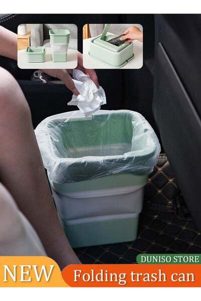 fun zone DUNISO Car trash can, multifunctional portable foldable trash can, can be carried by hand, suitable