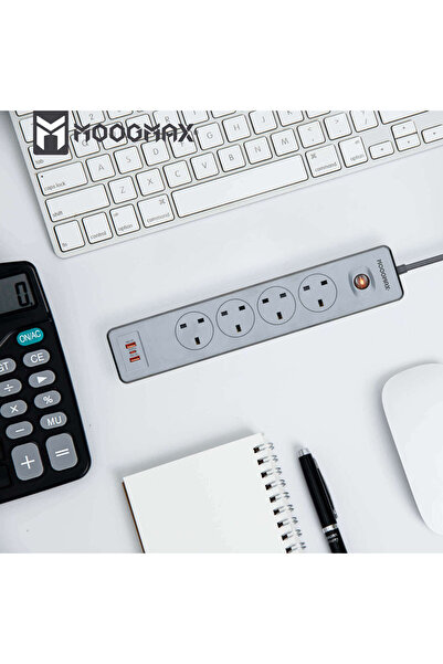 MOOGMAX Wave Max 4-Port 5-Meter Power Strip