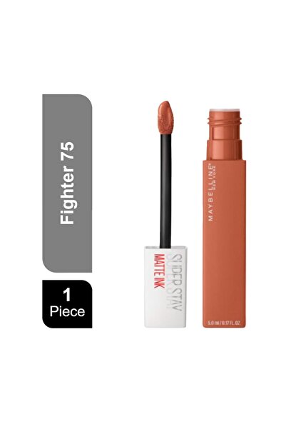 Maybelline New York أحمر شفاه سوبر ستاي مات إنك فايتر 75
