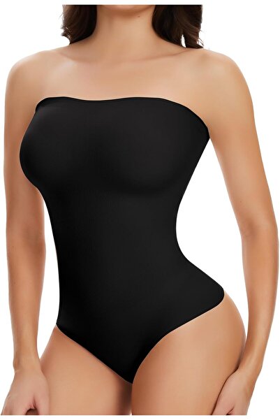 Joyshaper Shapewear bodysuit strapless body for women with removable straps