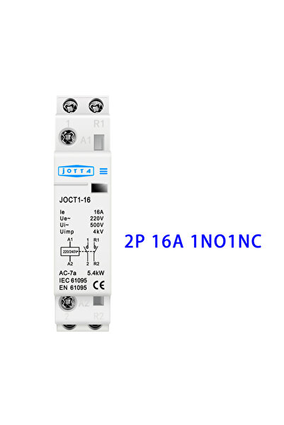 Choice4 2P 16A 1NO 1NC 2P 16A/20A/25A 220V/230V 50/60Hz Din Rail قواطع التيار...