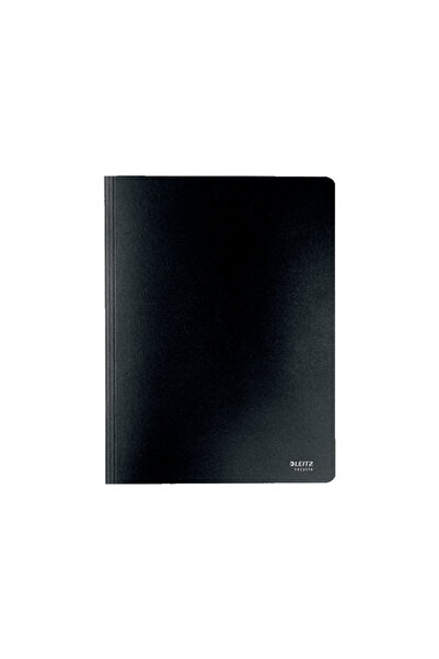 Leitz File with rail Recycle recycled cardboard A4 250 sheets black