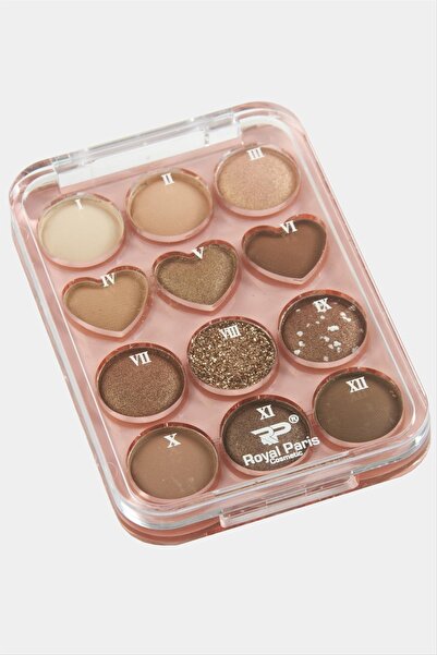 Ronanna مجموعة ظلال العيون رويال باريس كار 12 قطعة
