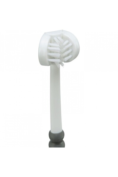 Trixie Perie de dinti cu 3 capete, Trixie, 18CM, Alb/Gri