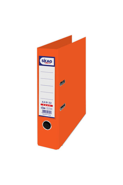 Skag PP A4 8 cm orange file folder