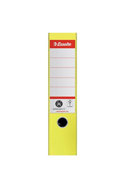 Esselte Biblioraft No.1 Power recycled and cardboard CO2 A4 75 mm yellow