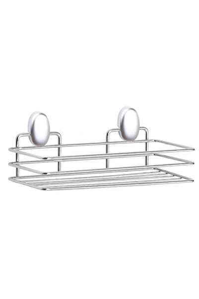 Metalife Bathroom shelf DKB-718, 11x24x7.5 cm, Chrome