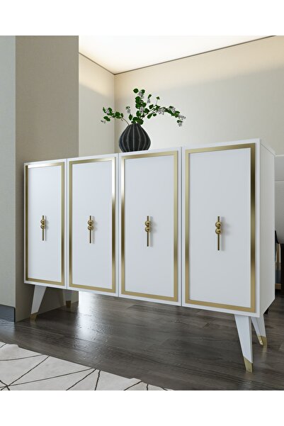 DEMONTE DECOR 8172KM-32DD KONSOL,KAHVE KÖŞESİ,AYAKKABILIK,OFİS EVRAK DOLABI,MUTFAK KİLER DOLABI,TV ÜNİTESİ-BA