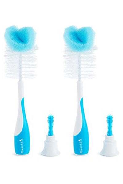 Munchkin Bottle and Teat Brush - Blue