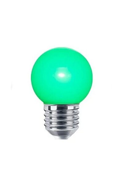 Spot BEC LED 1W G45 VERDE E27