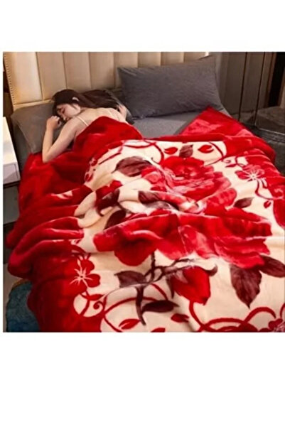 Generic Soft and Warm Heavy Winter Blanket, Reversible Bed Blanket 240x200cm, 6kg