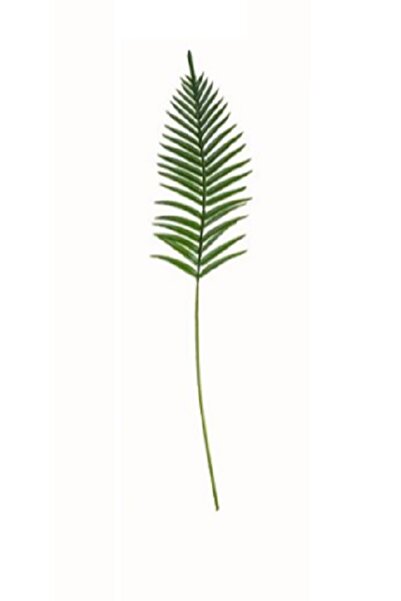 Davida Dreams Planta artificiala ornamentala, frunza mare de feriga verde pentru decor, lungime 99 cm