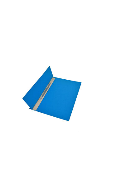 OEM 1/2 staple folder, blue supercolor cardboard, 25pcs/set
