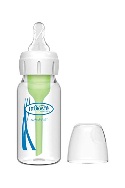 Generic Dr. Brown’s Pack Of 1 Anti-Colic Narrow Glass Baby Feeding Bottle 120...
