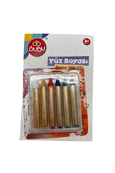 Bubu Bu-Bu Yüz Boyası 6 Renk Yuz001