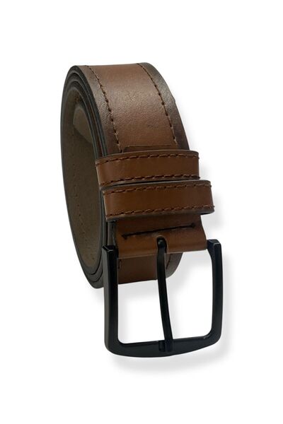 Gesa Men's Sports Tan Color 4 cm Belt
