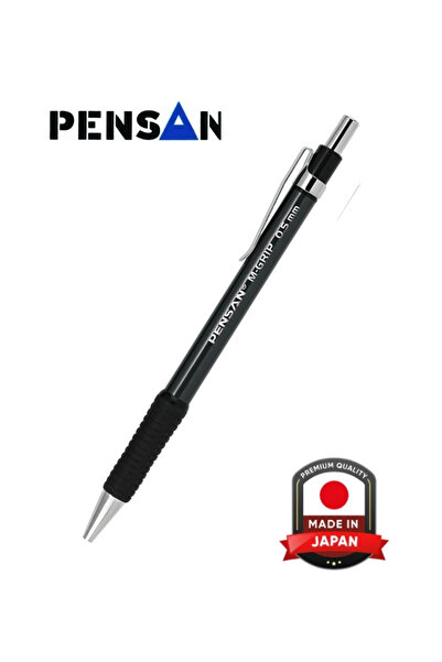 Pensan قلم أسود متعدد الاستخدامات M-0.5 مم 4004
