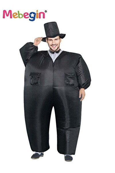 MEBEGIN Gentleman Shape Inflatable Suit, Groom Inflatable Costume with Blower...