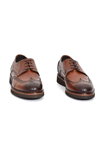 Tuna Genuine Leather Eva Sole Oxford Model Men's Shoes - 3894