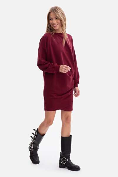 BEWEAR Loose knitted dress with pleats