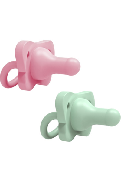 dr browns Set 2 suzete Dr. Brown's, complet din silicon, de la 0 luni, Fete