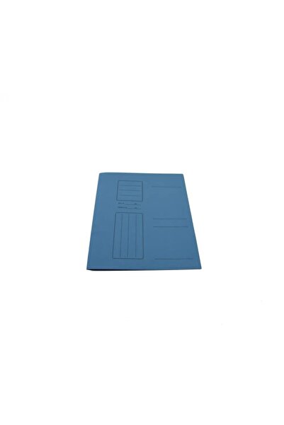 OEM Simple blue supercolor cardboard folder 10 pcs/set