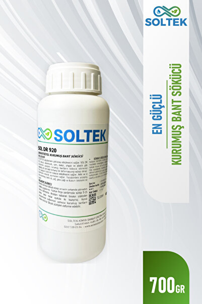 SOLTEK KİMYA Kurumuş Bant Sökücü Solvex Dr 920 700ml