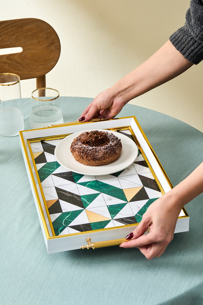 Karaca Niva Dikdörtgen Tepsi 42 cm