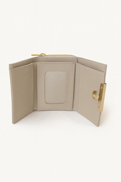 HAKKE Small Snap Zipper Printed Wallet