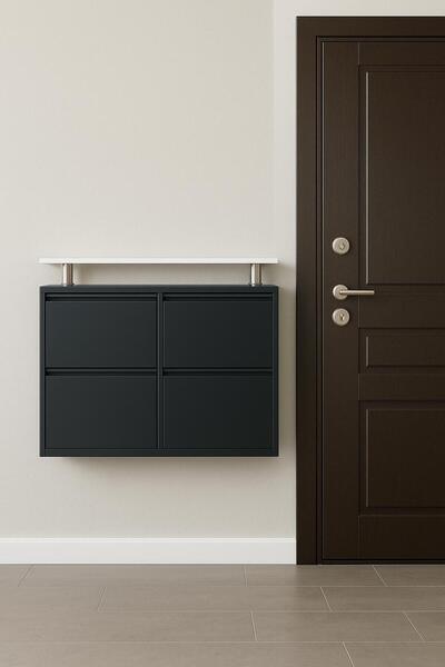 KARLI 2+2 ANTRASİT METAL AYAKKABILIK