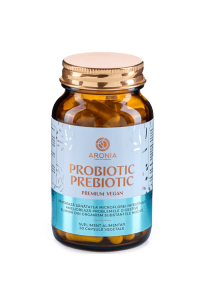 Aronia Charlottenburg Premium Probiotic - Prebiotic Vegan - 60 capsules