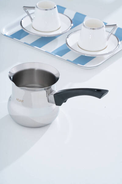 ACAR Karmen Çelik Cezve - 700 ml