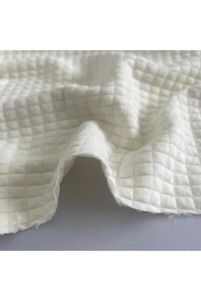 Kaf Kumaş Βαμμένο ύφασμα καπιτονέ |   Κρέμα