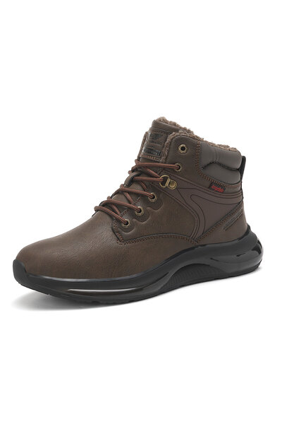 Arrigo Bello Men's Furry Casual Boots, Lightweight Sole, Comfortable,