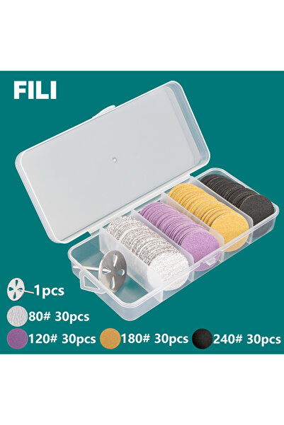 Choice3 ورق صنفرة قابل للاستبدال لإزالة مسامير القدم، مقاس 25 مم، متعدد الألو...