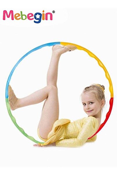 MEBEGIN حلقات هولا هوب احترافية ملونة قابلة للفصل وتعديل الحجم للأطفال