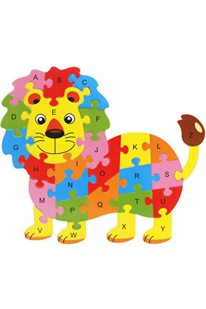 Choice3 لعبة أحجية الصور المقطوعة الخشبية على شكل أسد إنجليزي، لعبة ذكاء وإدر...