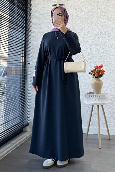 MELEK ARAZ فستان رياضي بخيطين - أنثراسيت