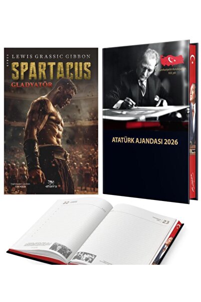 Halk Kitabevi Σπάρτακος - Λούις Γκράσικ Γκιμπόν και Ατατούρκ 2026 Ακτινοβόλος...