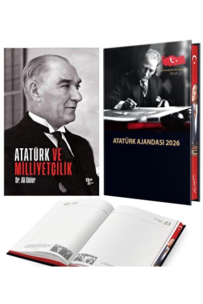 Halk Kitabevi أتاتورك والقومية - علي جولر وكتاب أتاتورك 2026 بغلاف مقوى