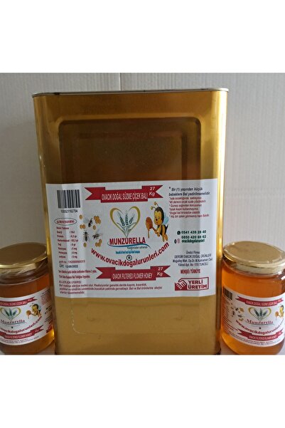 MUNZURELLA KARAKOVAN TENEKE SÜZME BAL (28 KG)
