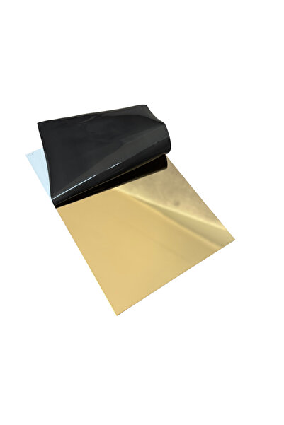 LUSSO LİNE Profil platbanda inox auriu lucios 200 x 0.6 x 2700 mm