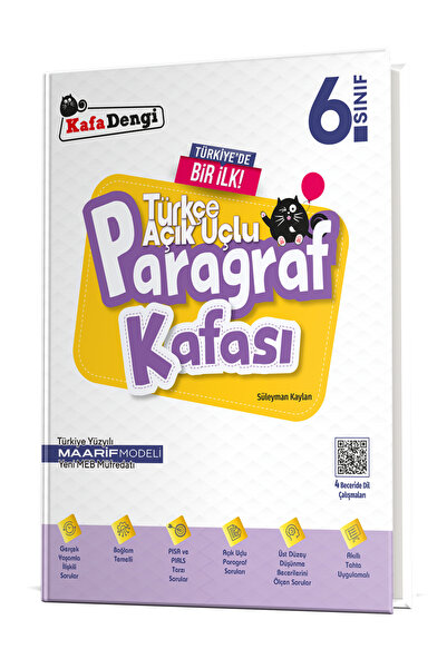 Kafa Dengi Yayınları 6. Sınıf Paragraf Kafası Soru Bankası