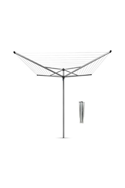Brabantia Outdoor TopSpinner 90300265, 60 m, Metal digging spit, Corrosion re...