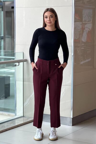 sentez giyim Synthesis B-Size Pants with Elastic Back