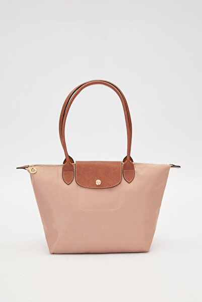 Levidor Khaki Leather Covered Long Strap Shoulder Bag