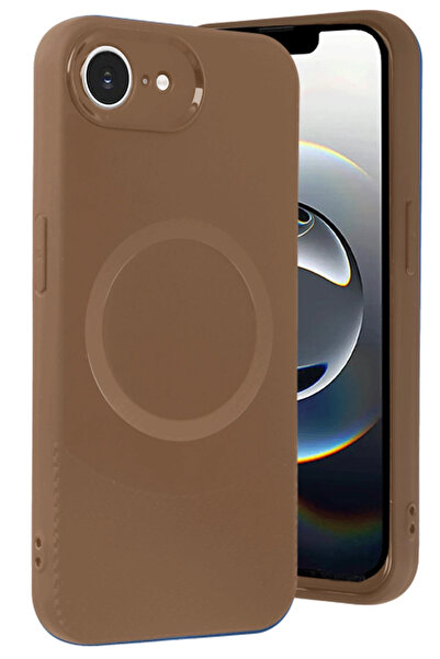 NewFace Zeroshop iPhone 16E Case Maya Carbon Cover - Brown