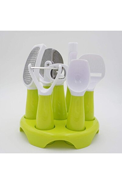 Other Kitchen Utensil set with Stand, 7 pieces
