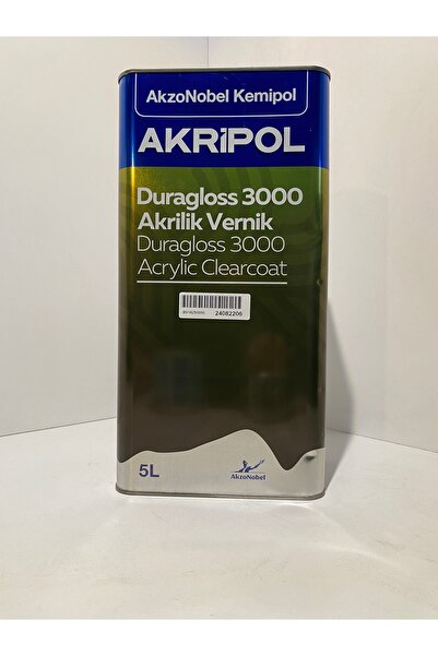 AKRİPOL 2k Akrilik Duragloss Clear 3000 Vernik 5 Litre